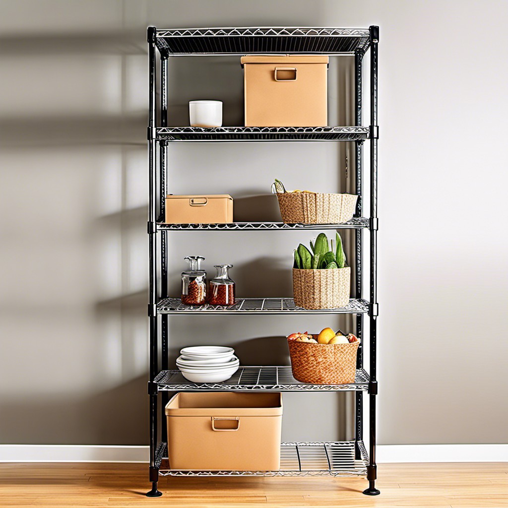 wire rack shelving units