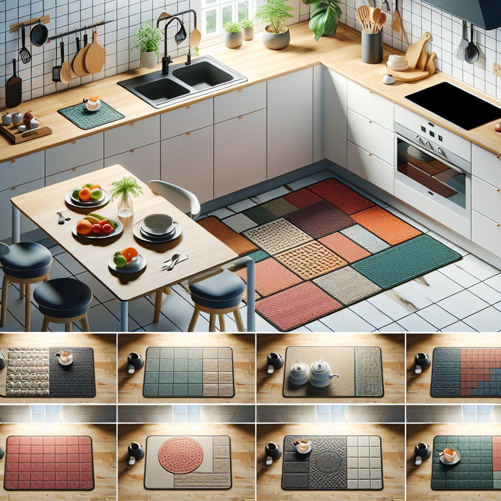 10 innovative designs for your new rubber kitchen mat