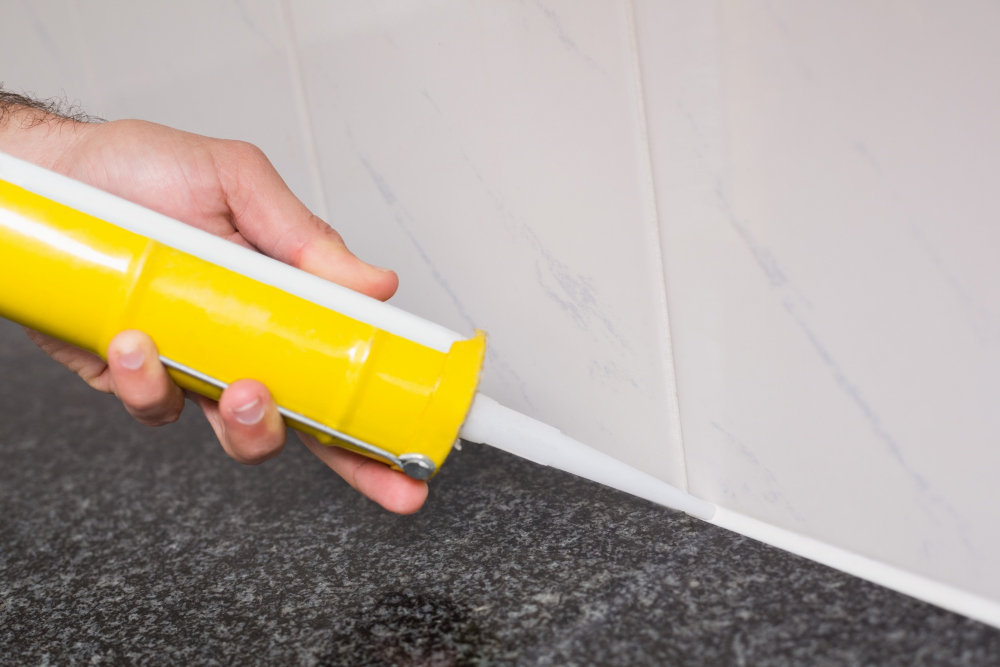 Best Practices In Applying Caulk Kitchen Countertop 