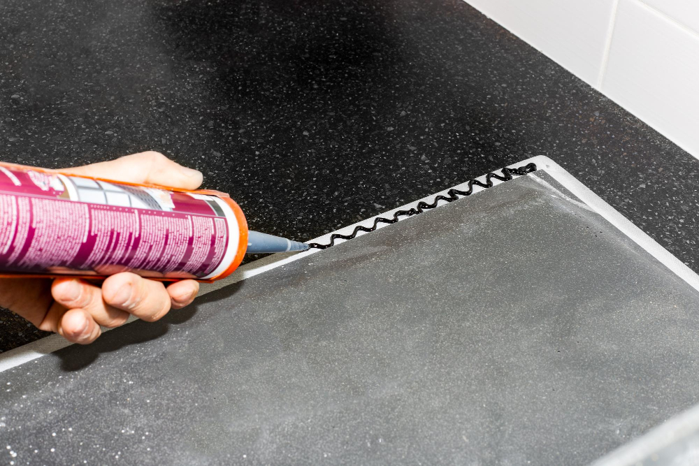 Importance of Caulking Your Kitchen Countertop - Silicone Caulk