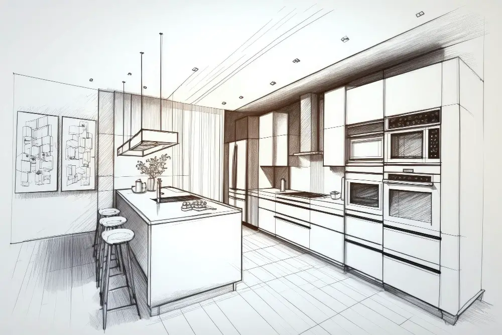 Incorporating Your Style Into Your Kitchen Layout Sketch