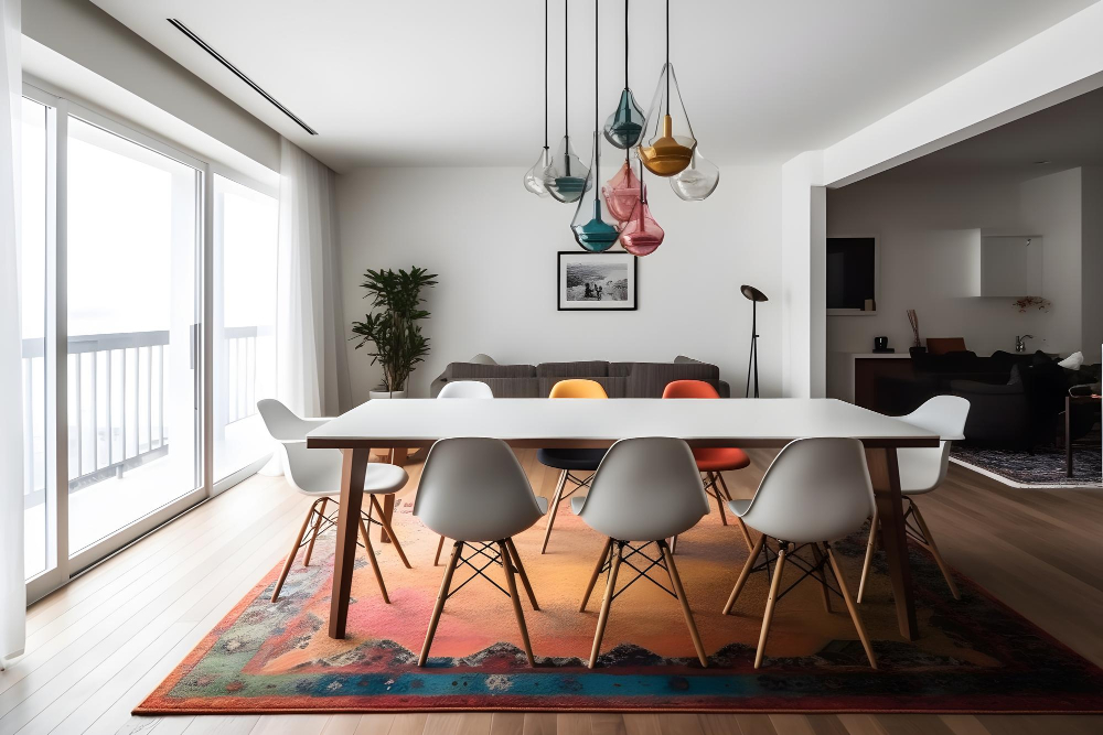 Kitchen Table Rug Bold Patterns