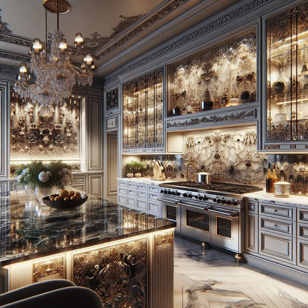 a taste of elegance luxurious glass backsplash ideas