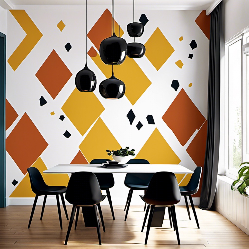 abstract wall decals