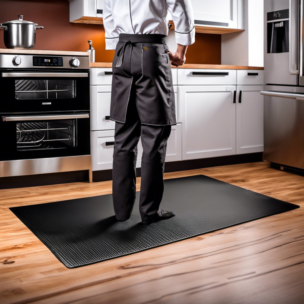 anti fatigue plastic kitchen mats for chefs