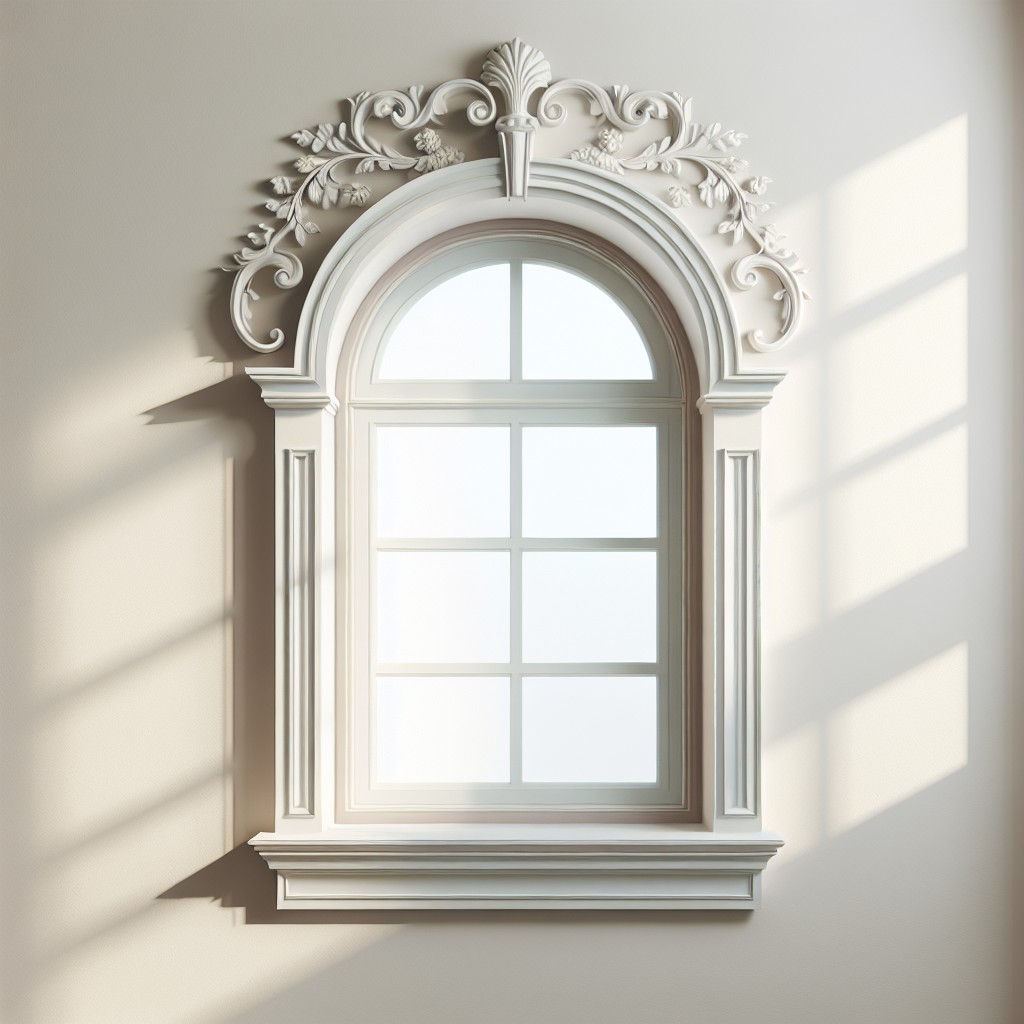 arched window trim styles