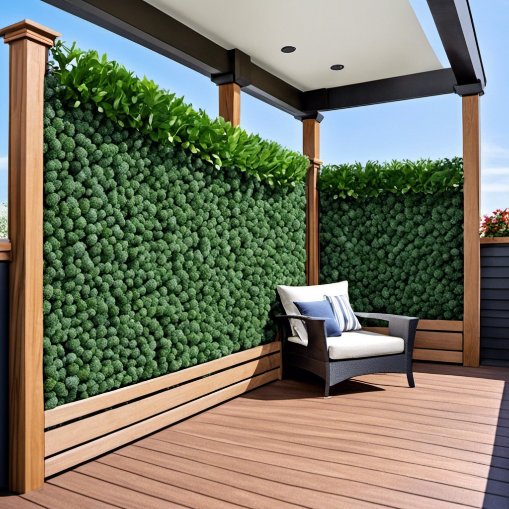 artificial hedging privacy screen