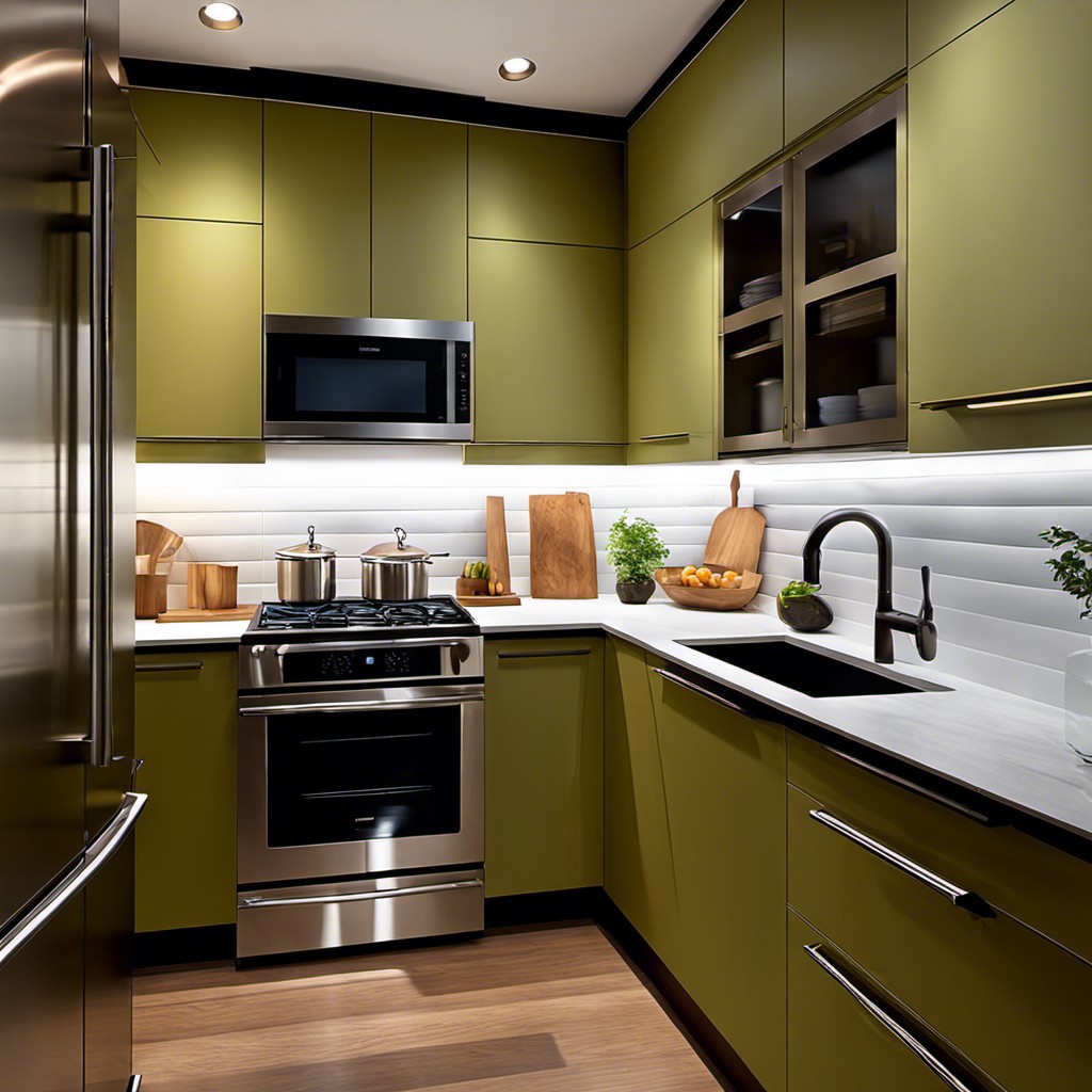 benefits of layered lighting in galley kitchens