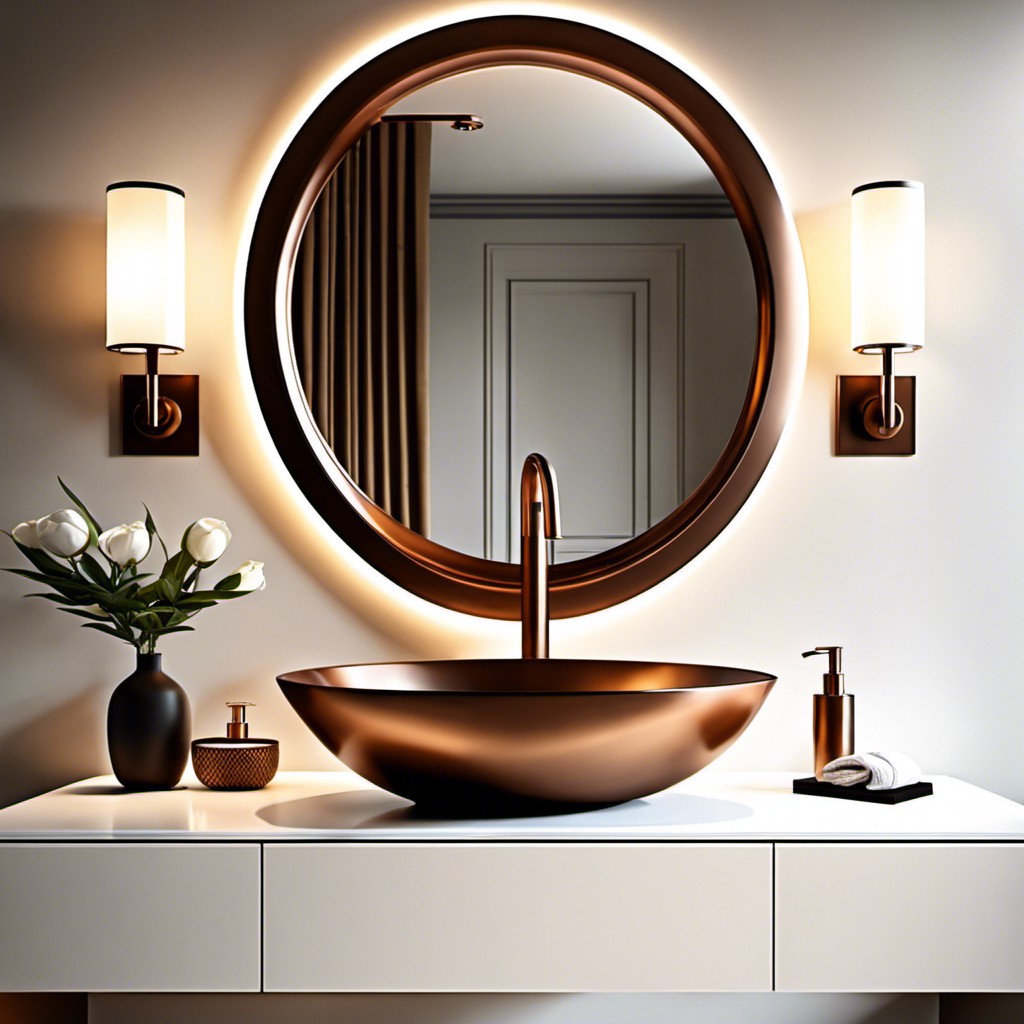 bronze vessel sink for bedrooms