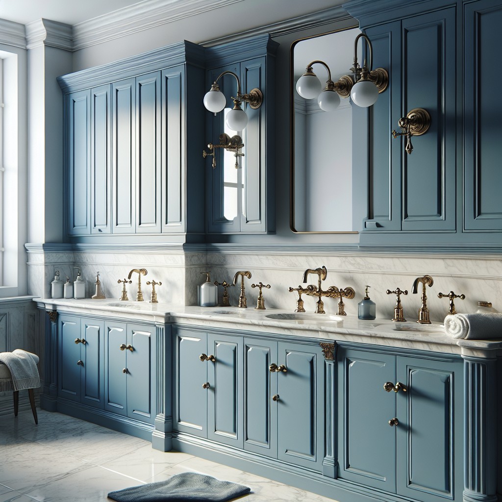 classic blue pantone color of the year for cabinets