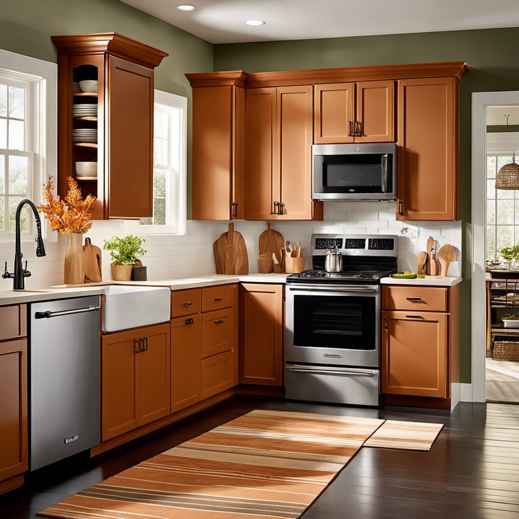 color trends with rust oleum for kitchen cabinets