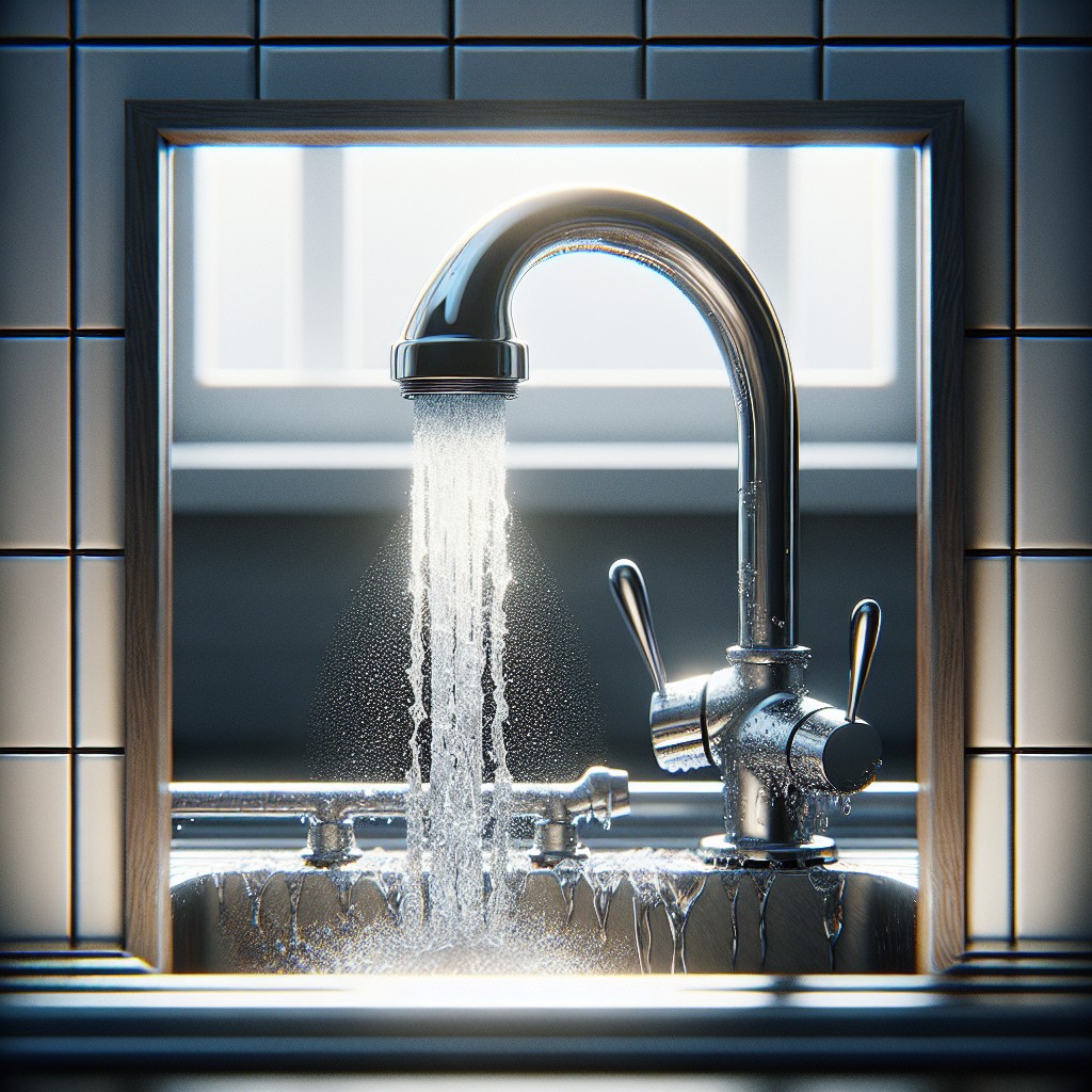 cost effective solutions for a single handle faucet with no cold water