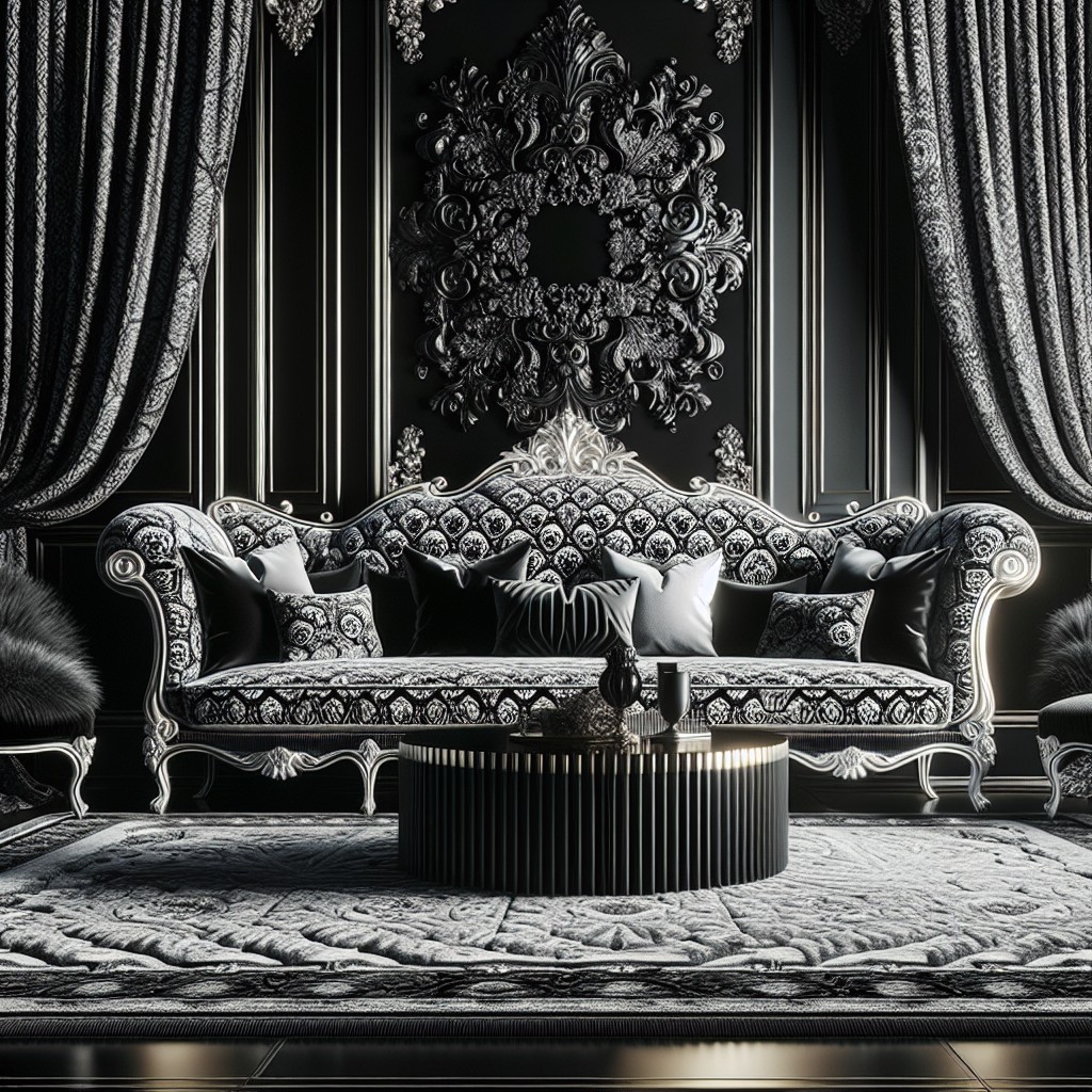 drama class luxurious velvet finishes in monochrome