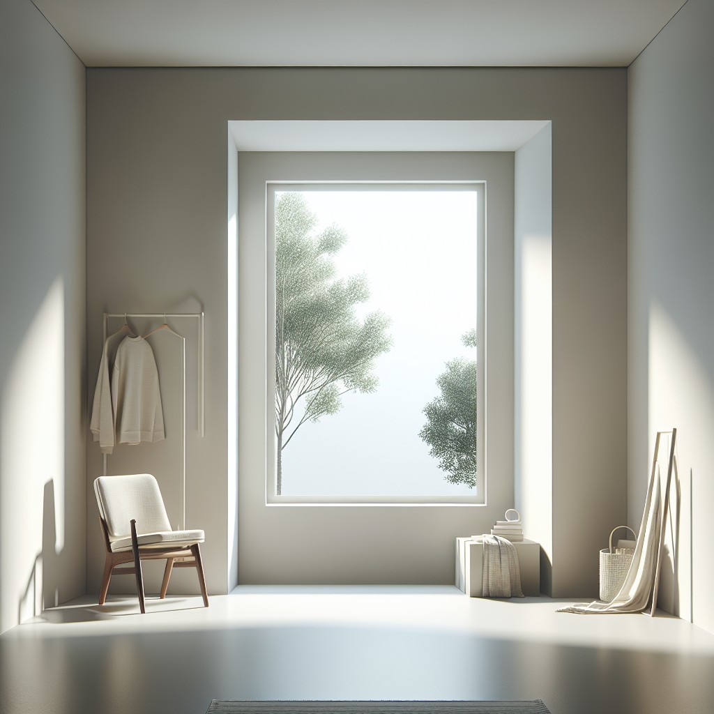 drywall return window ideas for minimalist design homes