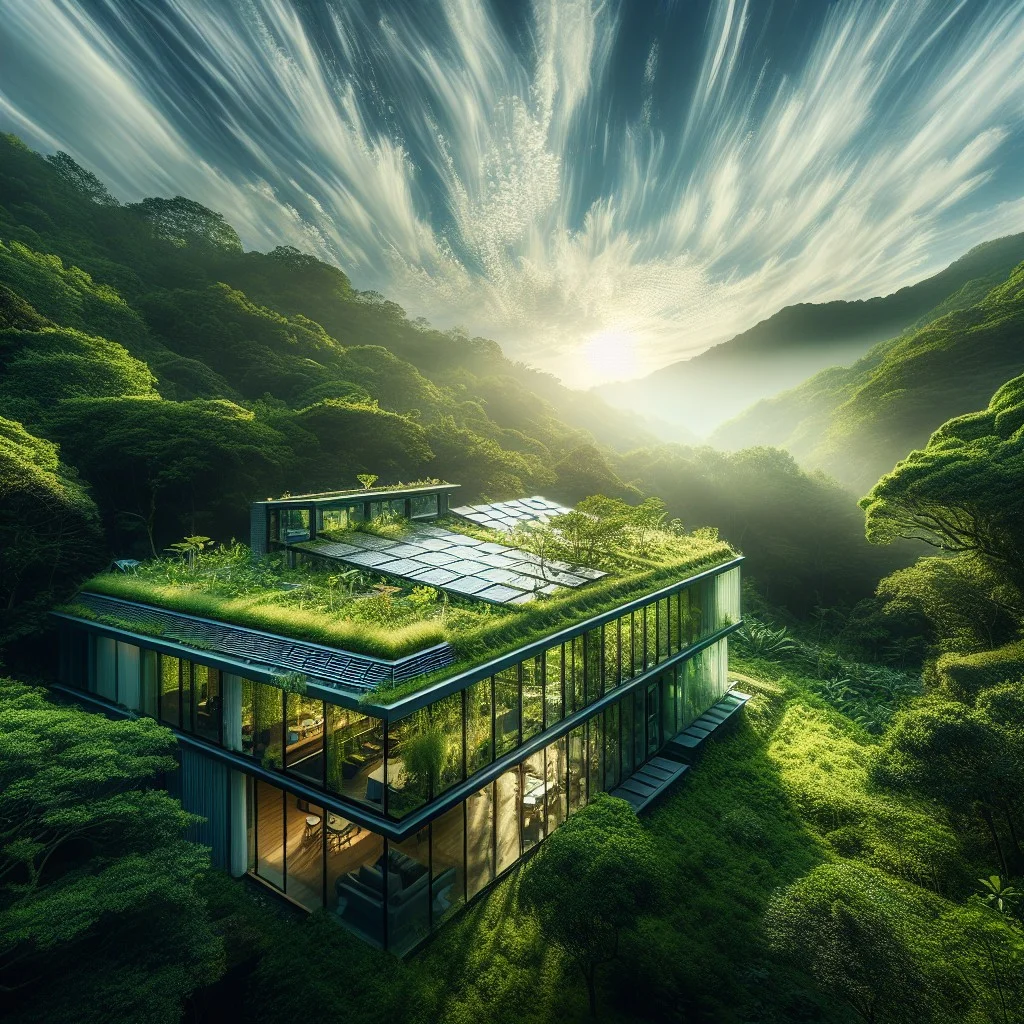 eco friendly glass homes