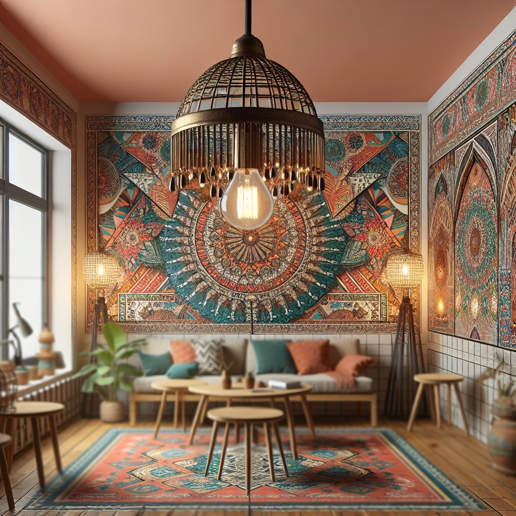 exotic bohemian 100 watt pendant lighting