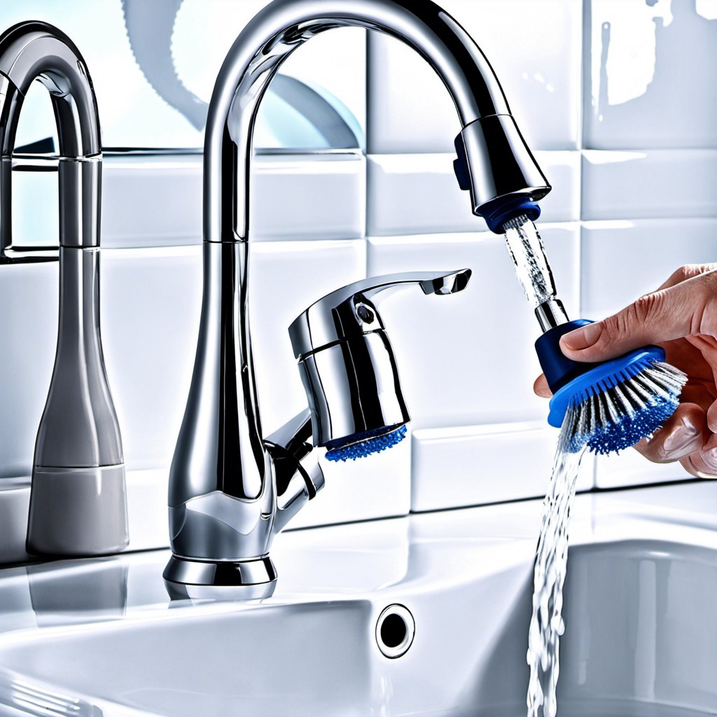 expert advice on cleaning delta faucet aerators