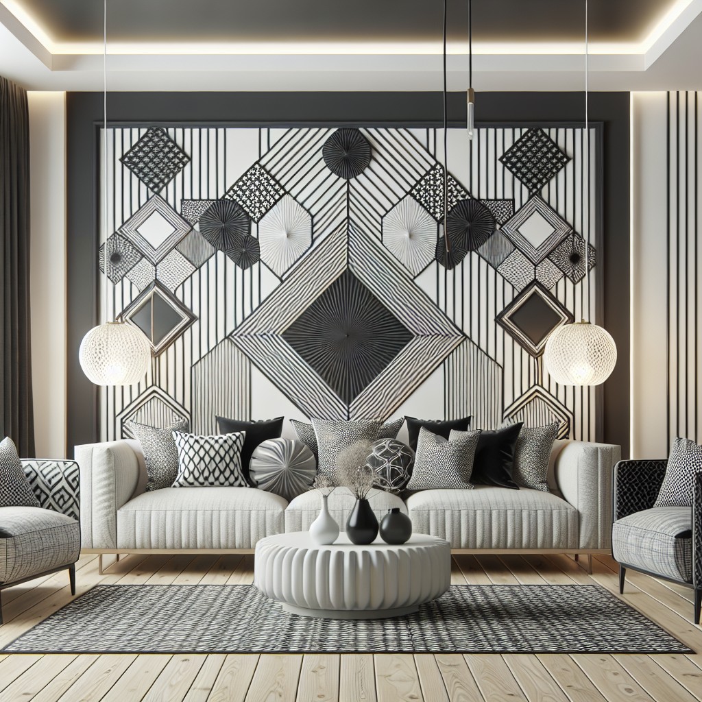 geometric joy harnessing shapes in your sofa design