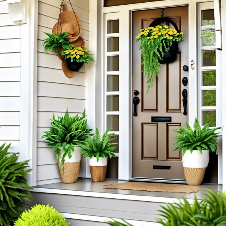 Front Door Hanging Decor Ideas A Guide for Seasonal Updates and Unique
