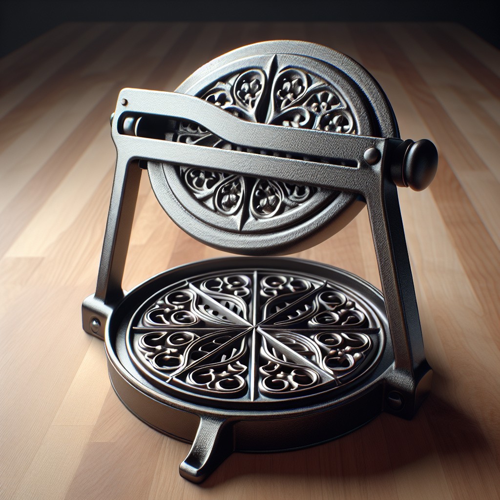 how to maintain your cast iron pizzelle press