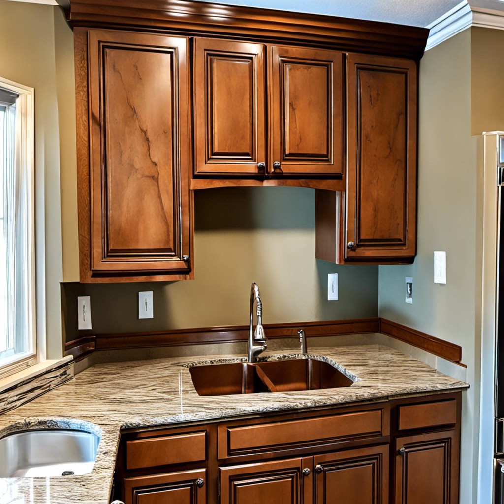 how to revamp your water damaged kitchen starting with cabinets