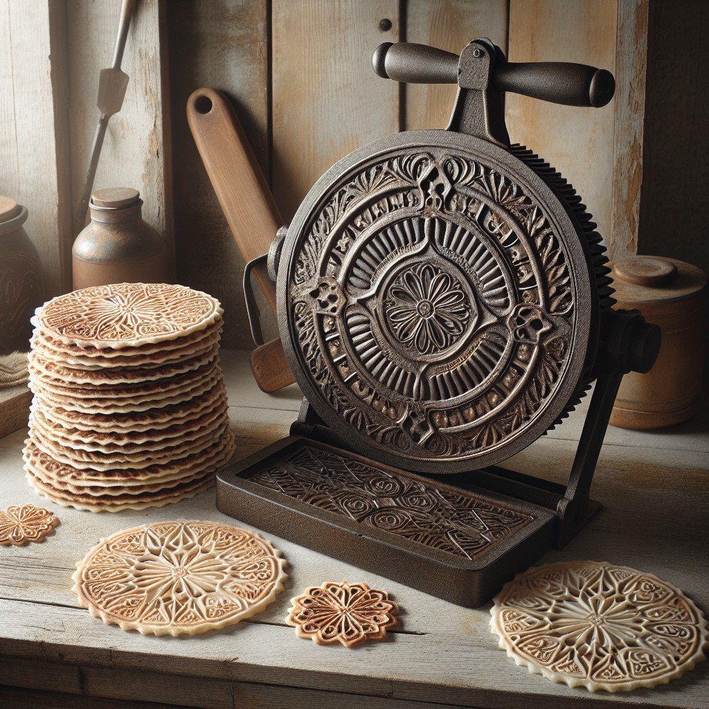 how to store and care for your cast iron pizzelle press