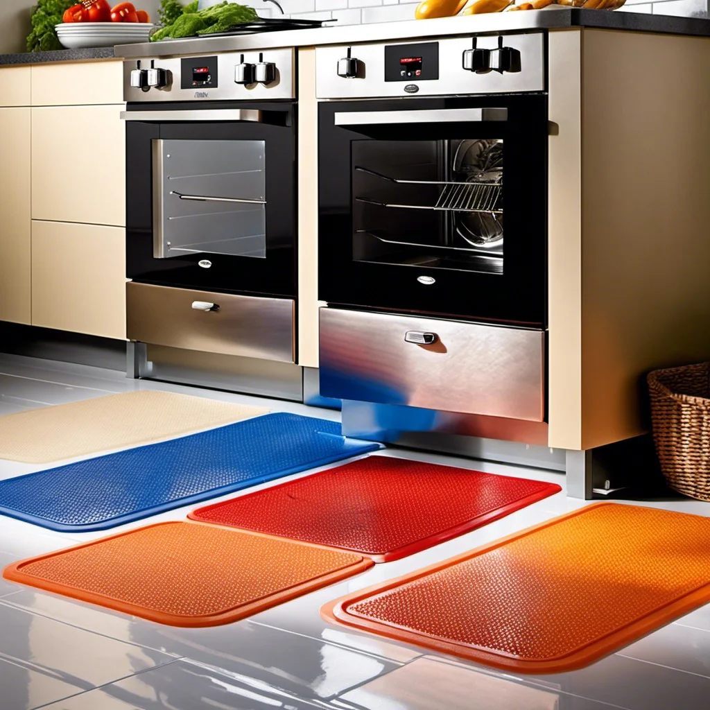 hygiene focused plastic kitchen mats