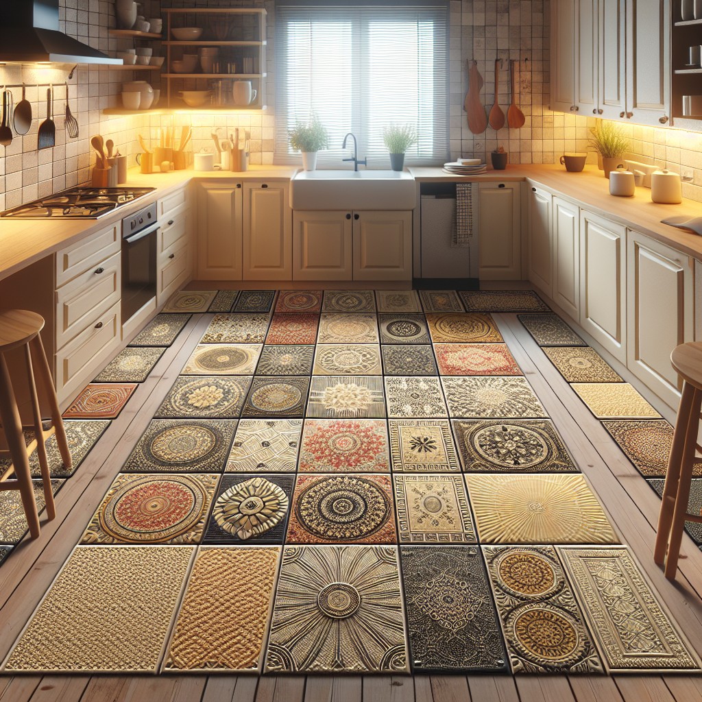 keep it cozy rubber mats for a warm kitchen floor feel