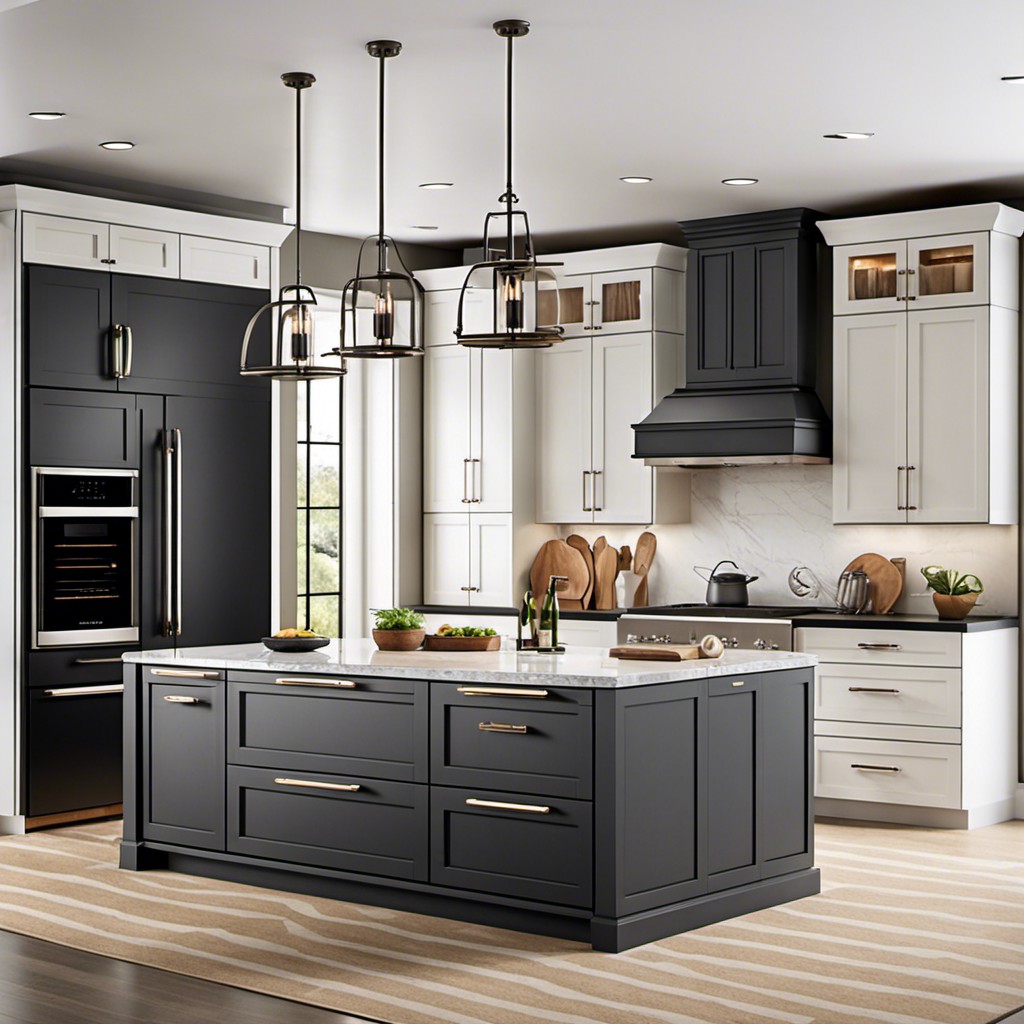kitchen islands with built in appliances