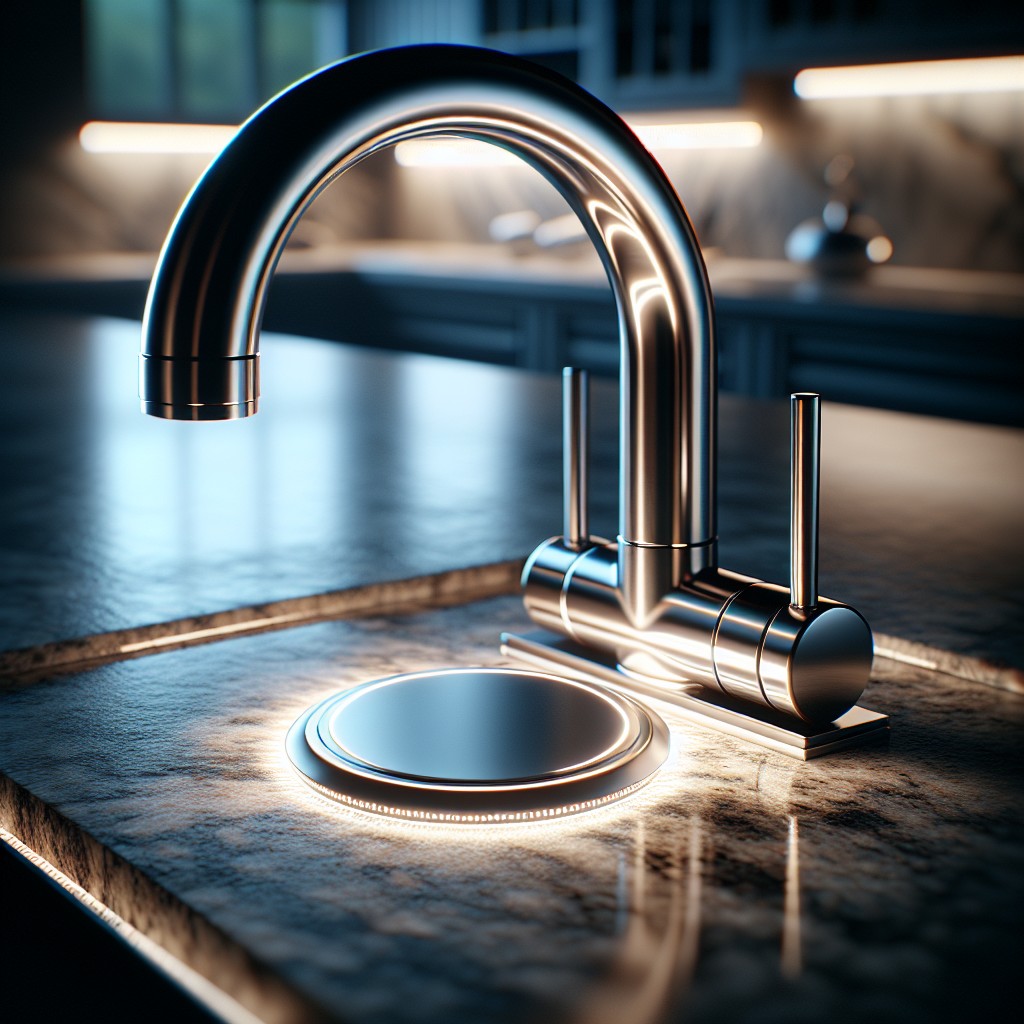 led lighted faucets