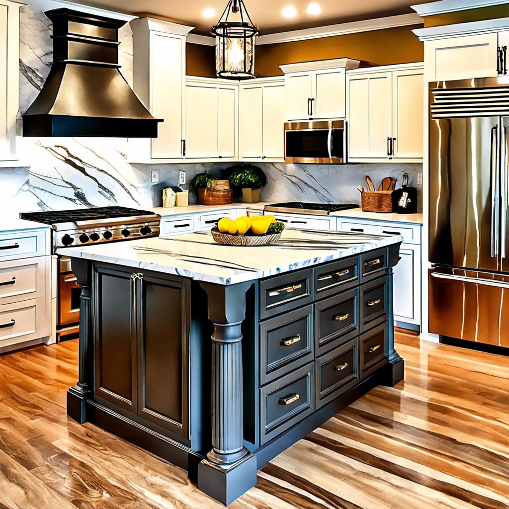 marble top kitchen islands