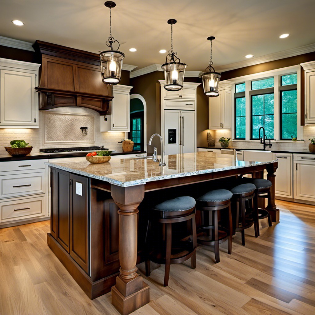 offer the option of having two dishwashers in a large kitchen island