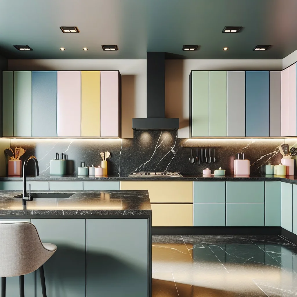pastel colors