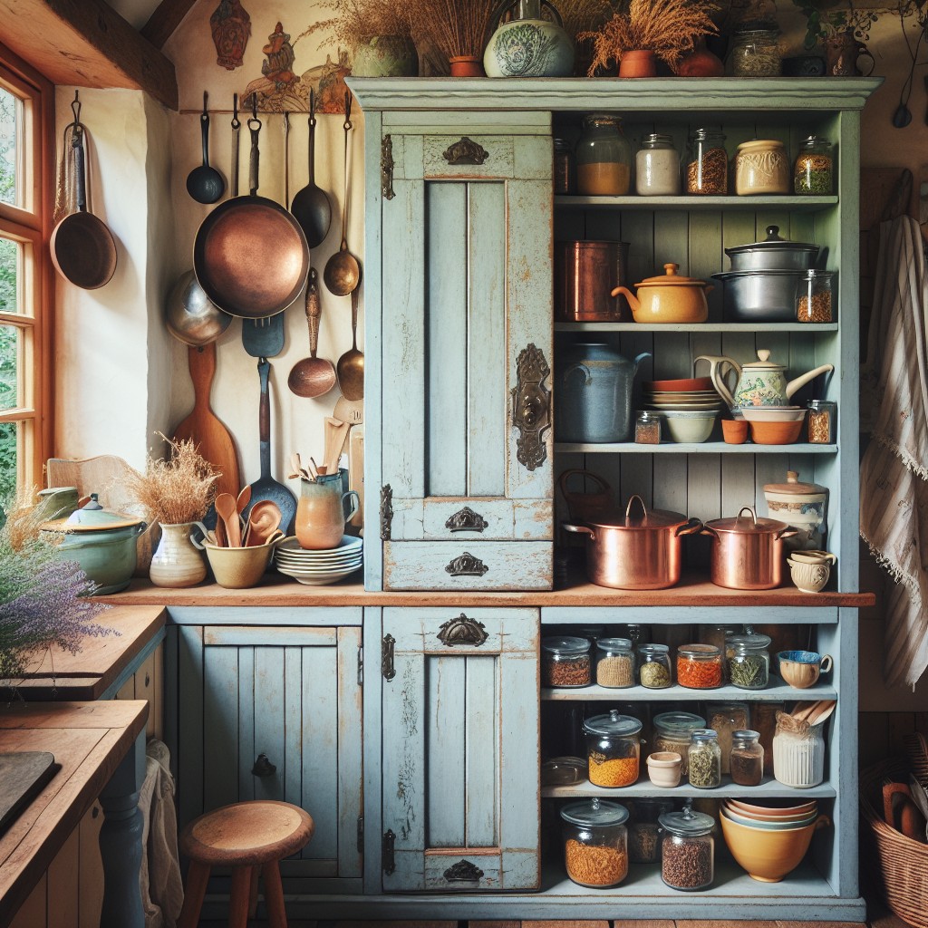 powder blue pantry