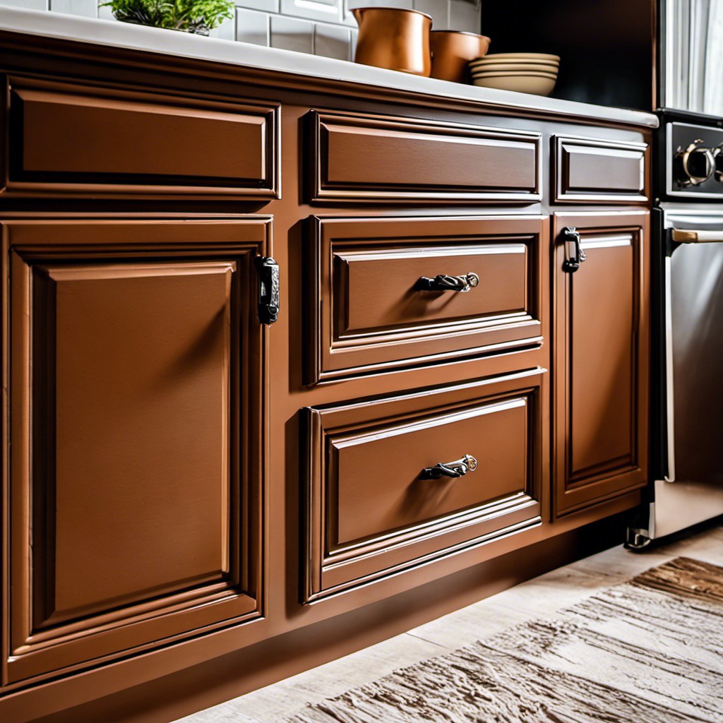 pro tips for using rust oleum on wooden cabinets