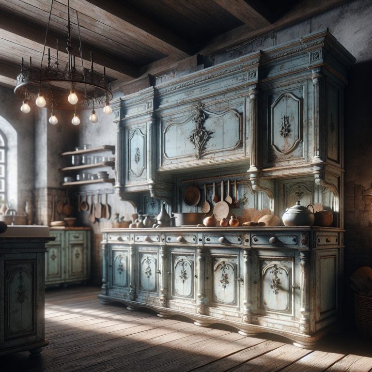 20 Rustic Blue Cabinet Ideas for Your Home