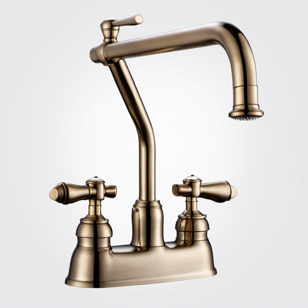 reinventing the classic farmhouse faucet with separate handle