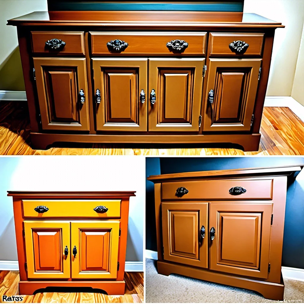 revitalizing old cabinets with rust oleum spray paint