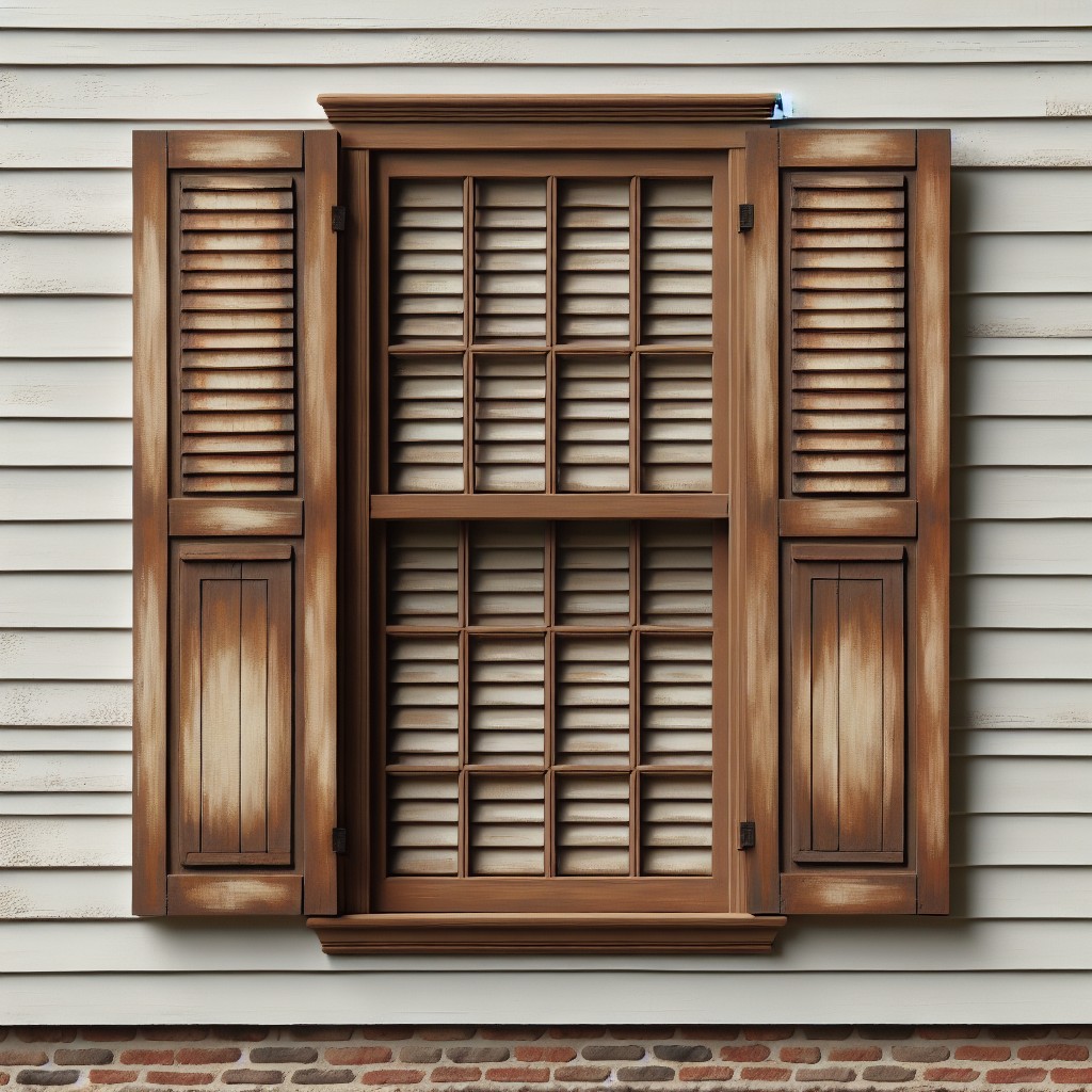 shutter style window trim