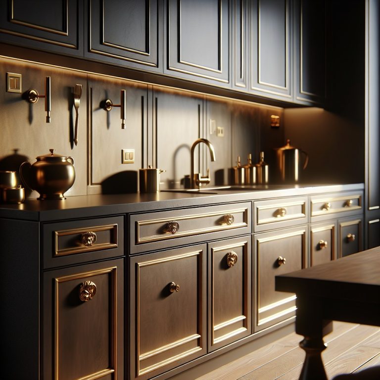 31 Ideas on What Color Hardware Looks Best on Dark