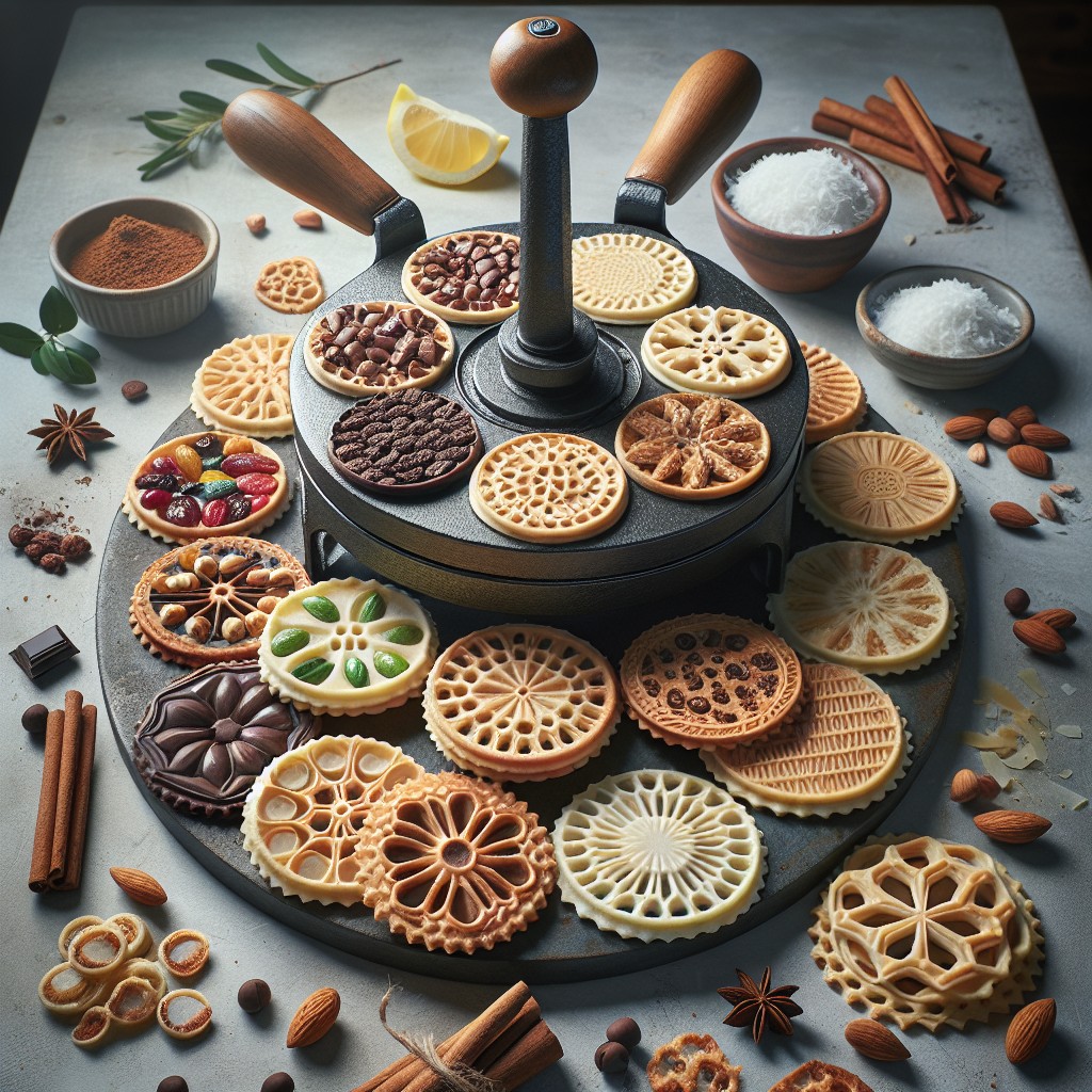top 10 recipes to try with your pizzelle press