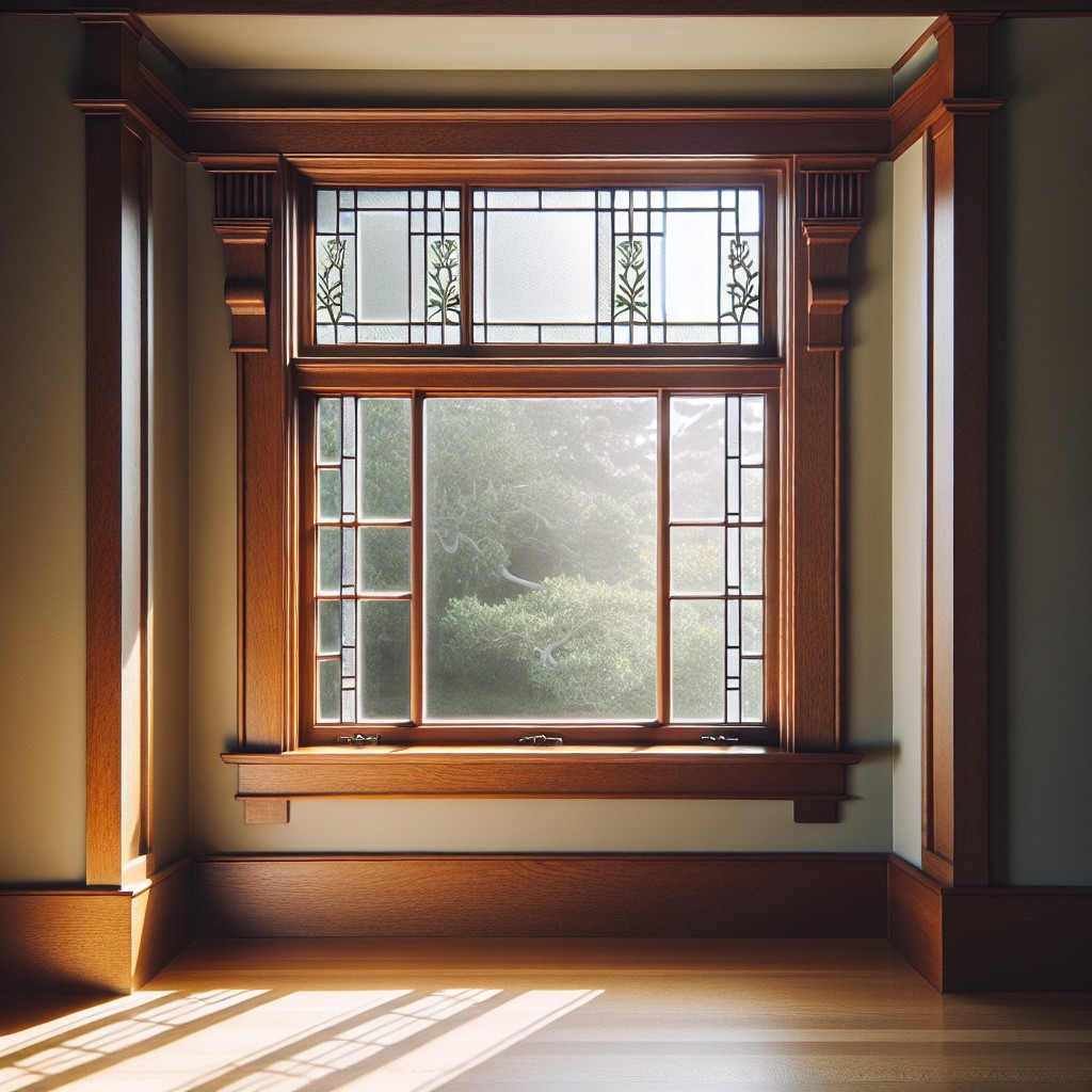 traditional craftsman window trim