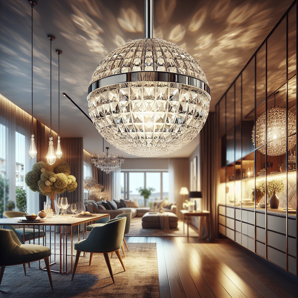 unique 100 watt crystal pendant lights