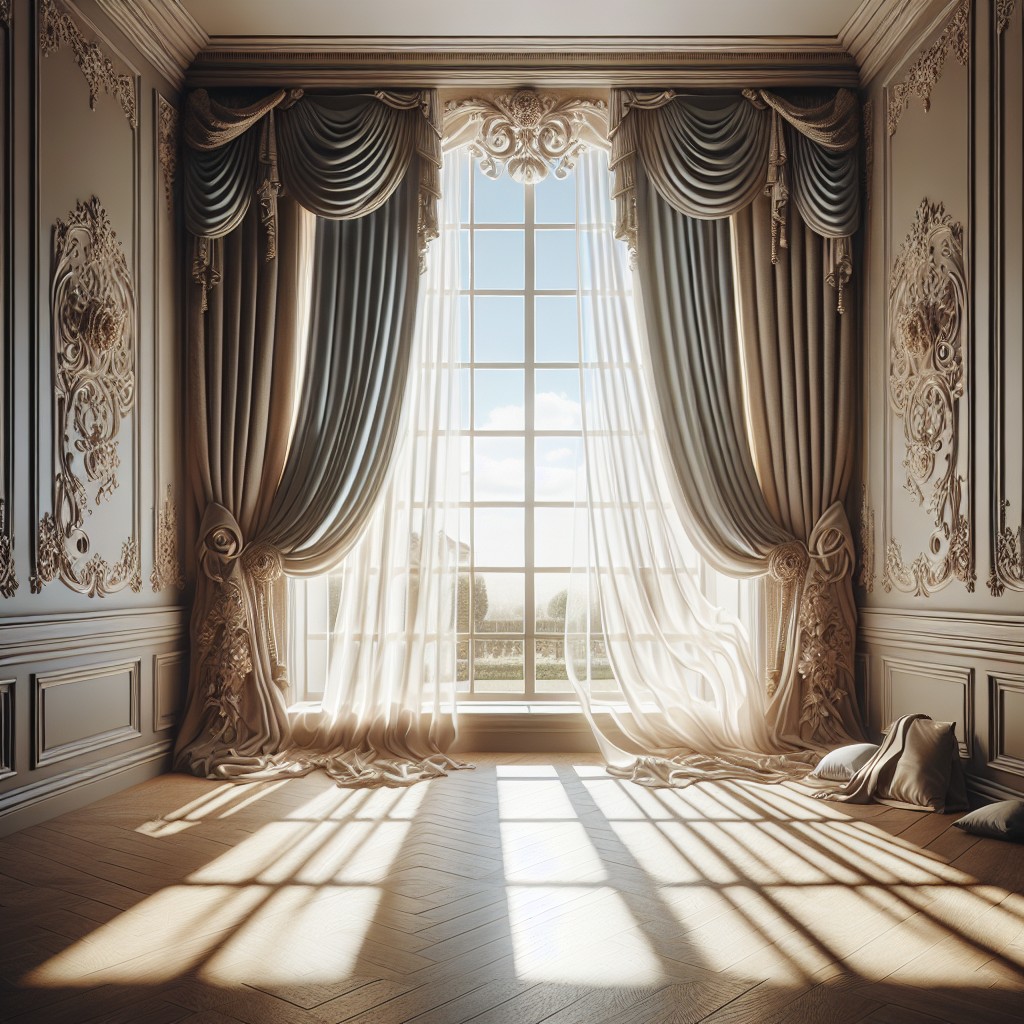 using curtains and drapes to enhance window stops
