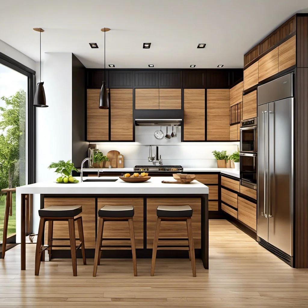 vary wood grain orientation for visual interest