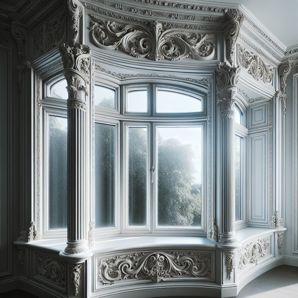 victorian era inspired window molding