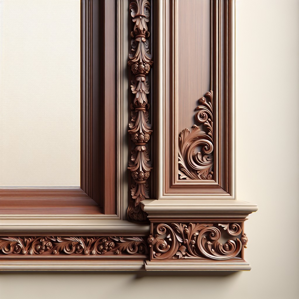 victorian style window trim