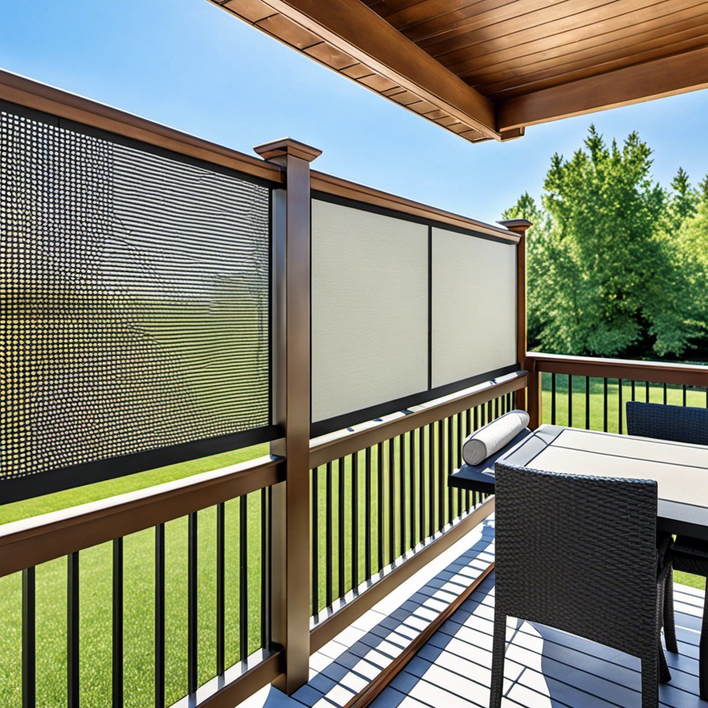 vinyl privacy screen for minimalists