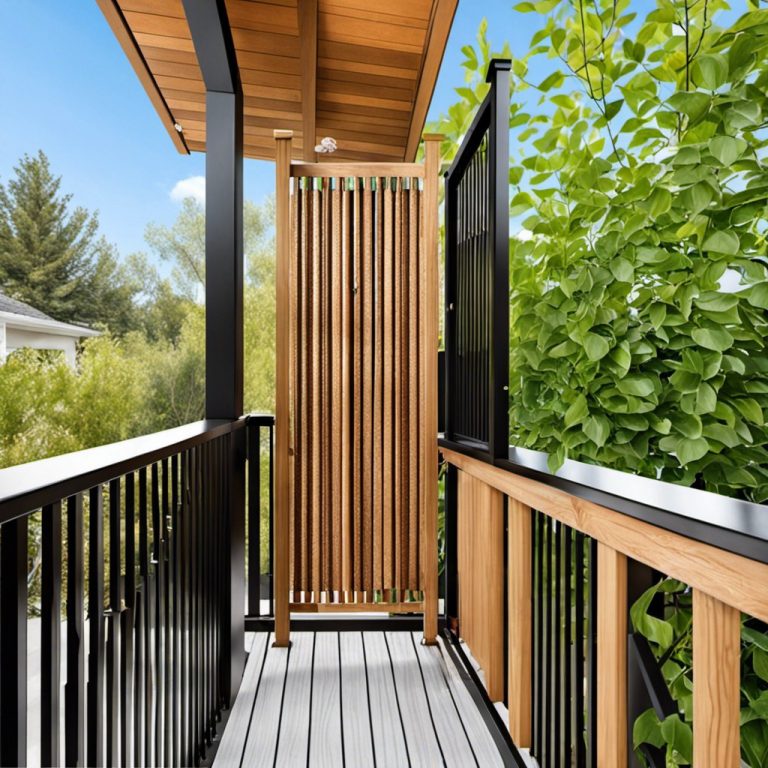 20 Privacy Screen for Patio Railing Ideas for Your Outdoor Space