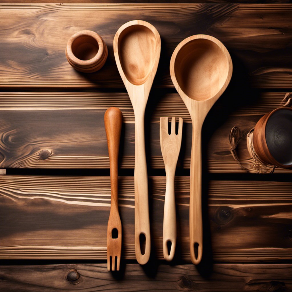 wooden kitchen utensil set an eco friendly option